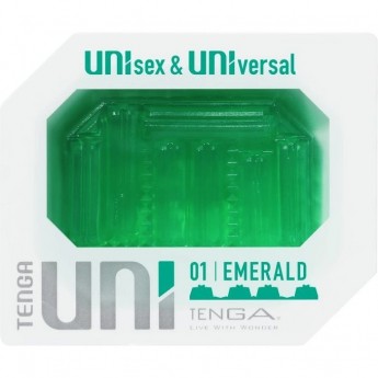 Мастурбатор TENGA UNI EMERALD Мастурбатор TENGA UNI EMERALD